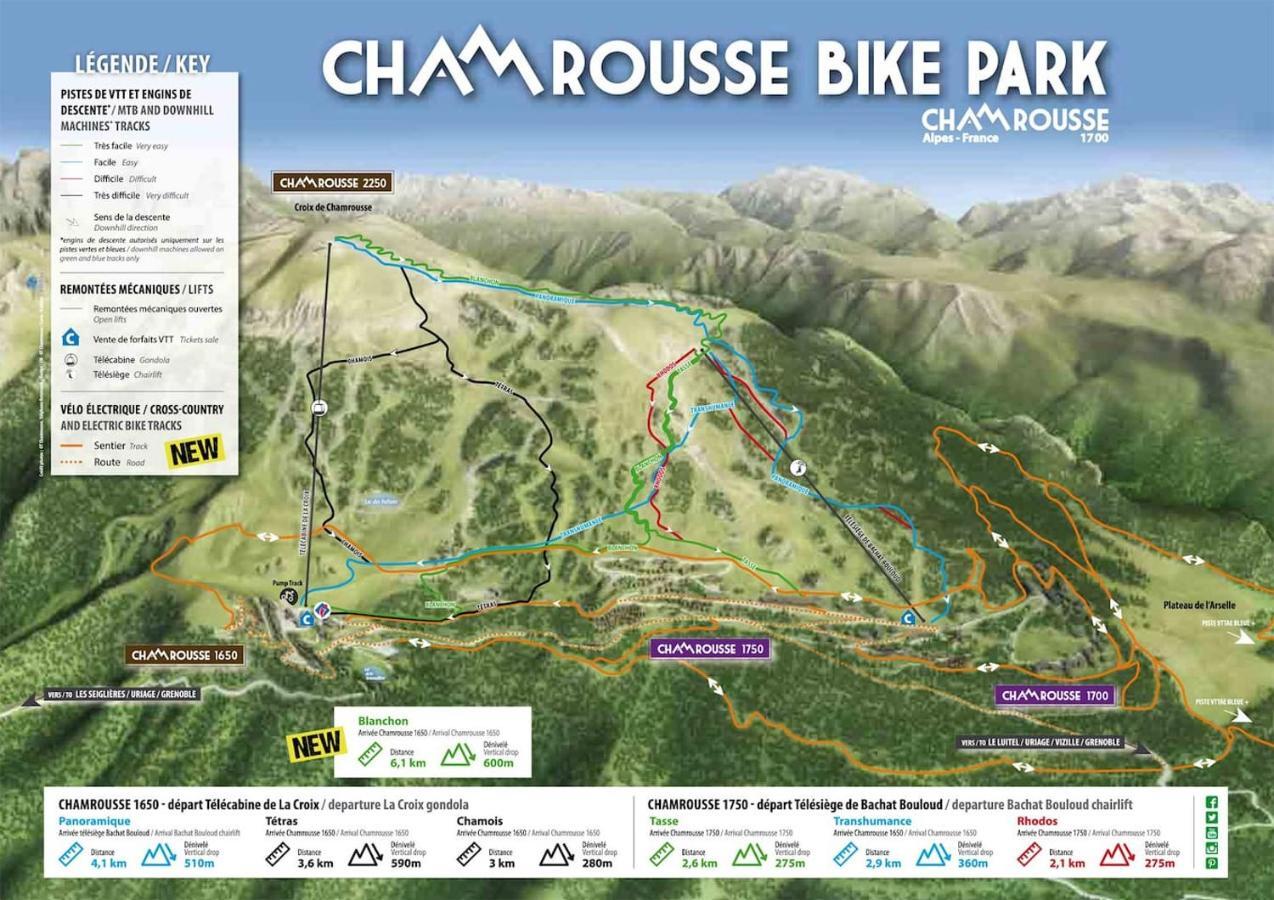 Charmant Studio Cabine Cocoon A 100 M Des Pistes Chamrousse Luaran gambar